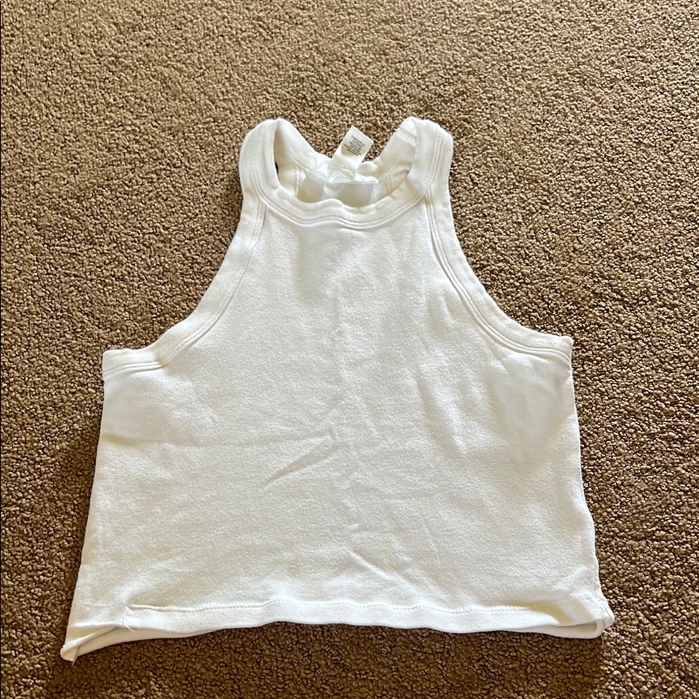 Forever 21 White Tank Top